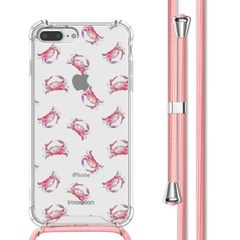 imoshion Coque Design avec cordon iPhone 8 Plus / 7 Plus - Crab Watercolor