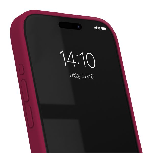 iDeal of Sweden Coque Silicone iPhone 14 Pro Max - Cranberry