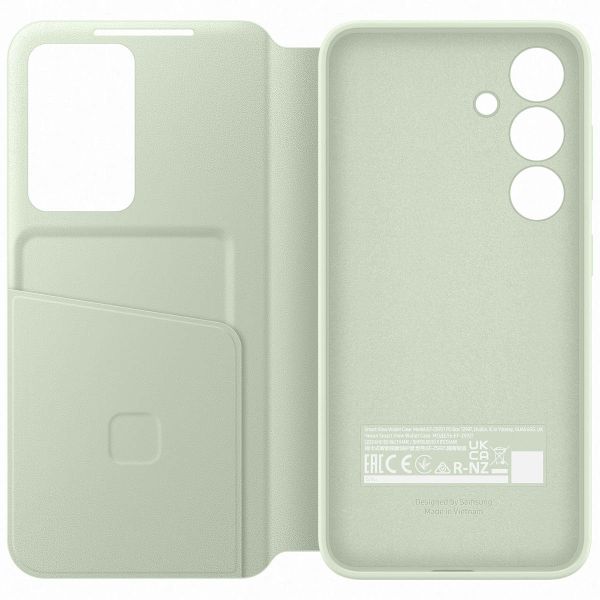 Samsung Original Coque S View Galaxy S24 - Light Green