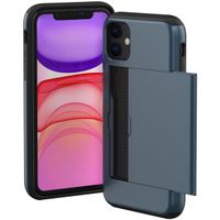 imoshion Coque arrière avec porte-cartes iPhone 11 - Bleu foncé