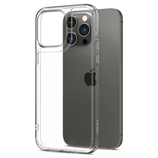 Spigen Coque arrière Quartz Hybrid Crystal Clear iPhone 14 Pro - Transparent