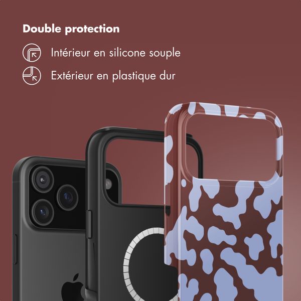 Selencia Coque arrière Vivid avec MagSafe Apple iPhone 17 Pro Max - Moo'd Lavender Glow