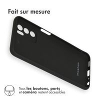 imoshion Coque Couleur Oppo A16(s) / A54s - Noir