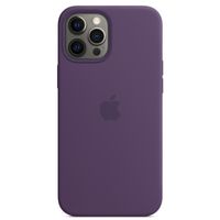 Apple Coque en silicone MagSafe Apple iPhone 12 Pro Max - Amethyst