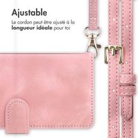 imoshion Etui de télephone portefeuille avec cordon Samsung Galaxy S23 FE - Rose