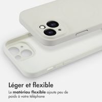 imoshion Coque Couleur avec MagSafe Apple iPhone 15 - Beige