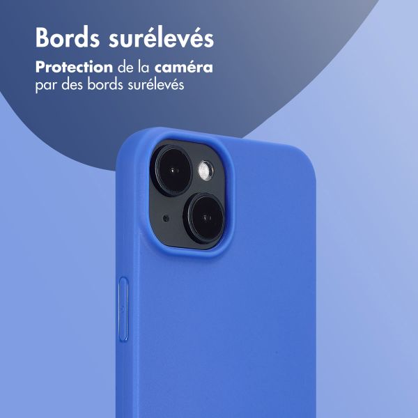 imoshion Coque Couleur Apple iPhone 14 - Cobalt Blue