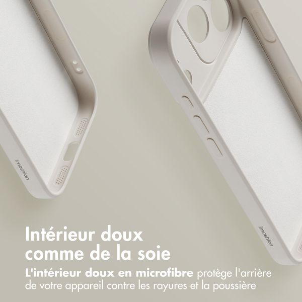 imoshion Coque Couleur avec MagSafe Apple iPhone 17 Pro - Beige