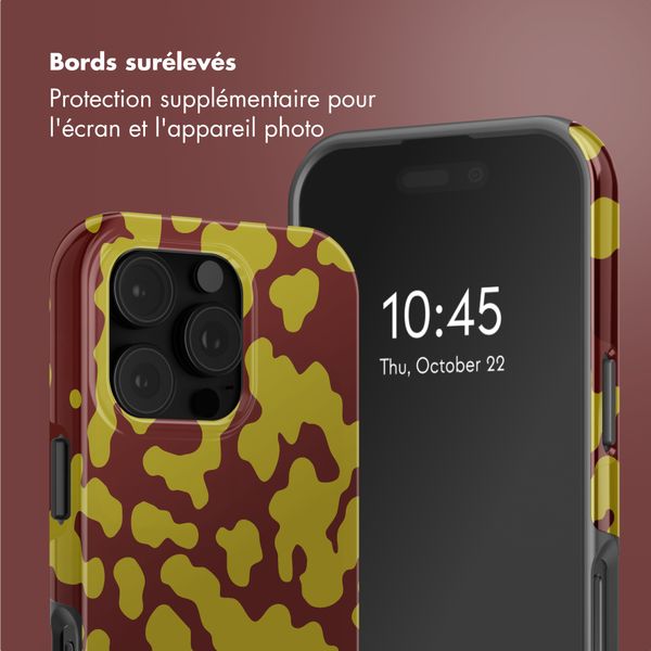 Selencia Coque arrière Vivid avec MagSafe Apple iPhone 16 Pro Max - Moo'd Olive Dust