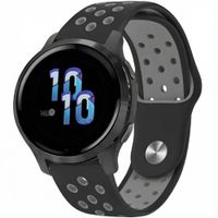 imoshion Bracelet sport en silicone  - Connexion universelle 22 mm - Black / Grey