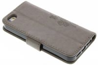 Etui de téléphone Fleurs de Trèfle iPhone SE / 5 / 5s - Gris