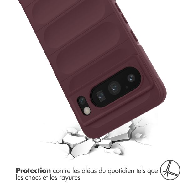 imoshion Coque arrière EasyGrip Google Pixel 8 Pro - Aubergine