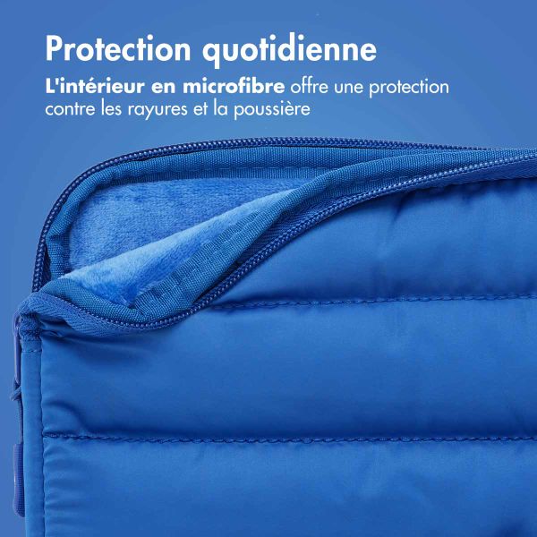 imoshion Pochette ordinateur Puffer 15-16 pouces - Cobalt Blue