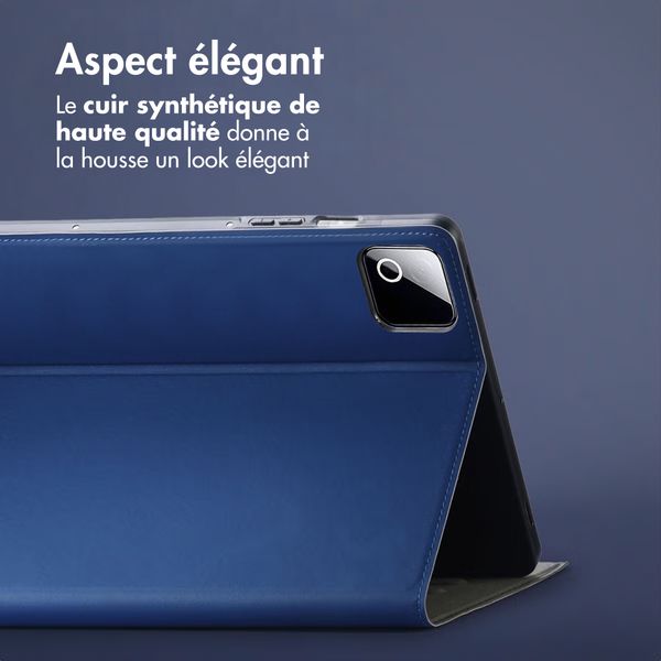 Accezz Coque tablette Classic Xiaomi Pad 8 / 8 Pro - Bleu foncé