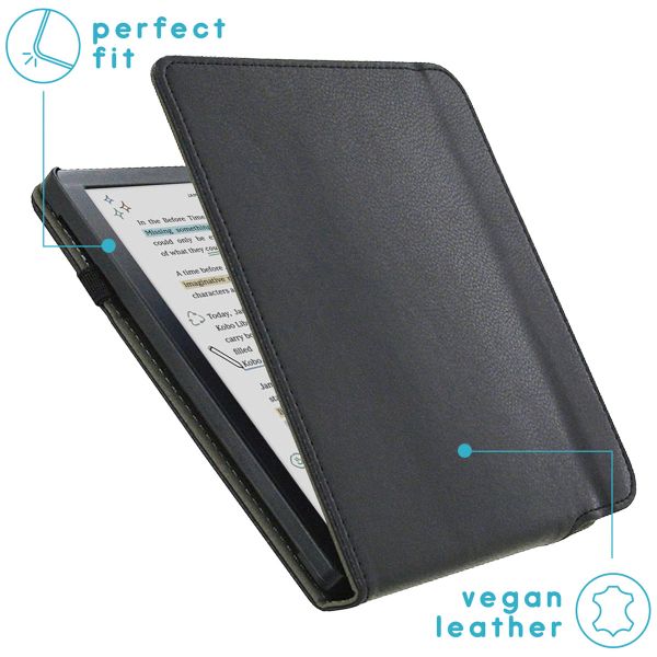 imoshion Étui á rabat Kobo Libra Colour - Noir
