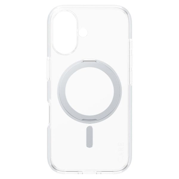 CARE by PanzerGlass Coque Kickstand MagSafe Apple iPhone 16 - Silver