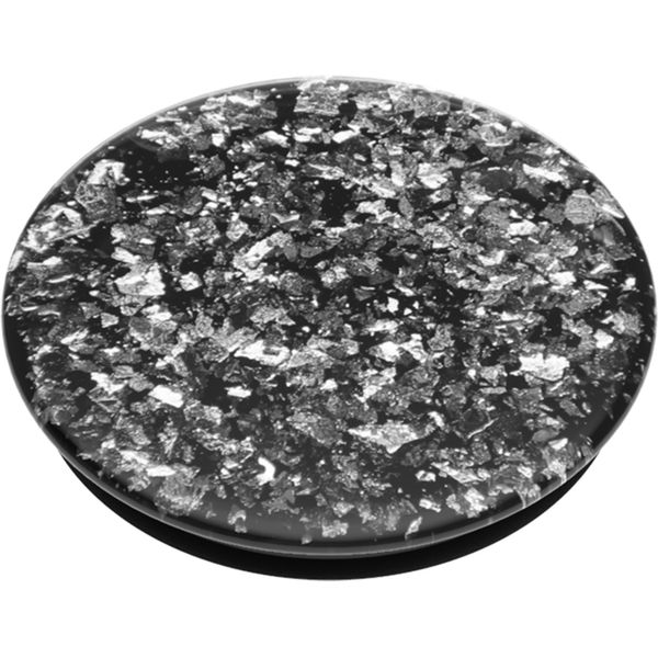 PopSockets PopGrip - Amovible - Foil Confetti Silver