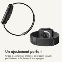 imoshion Bracelet magnétique milanais Apple Watch | 38/40/41/42 mm - Noir