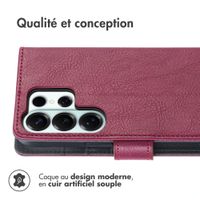 imoshion Étui de télephone portefeuille Samsung Galaxy S26 Ultra - Bordeaux