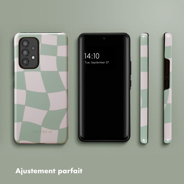 Selencia Coque arrière Vivid Samsung Galaxy A53 - Groovy Sage Green