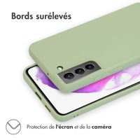 imoshion Coque Couleur Samsung Galaxy S22 Plus - Olive Green