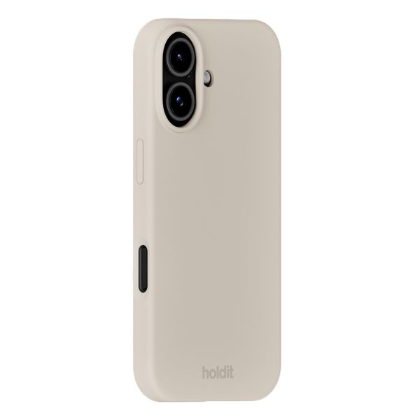Holdit Coque Silicone Apple iPhone 17 - Light Beige