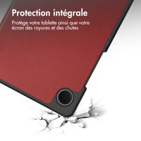 imoshion Coque tablette Trifold Samsung Galaxy Tab A11 / A9 8.7 pouces - Rouge