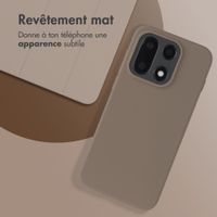 imoshion Coque Couleur OnePlus 15 - Marron