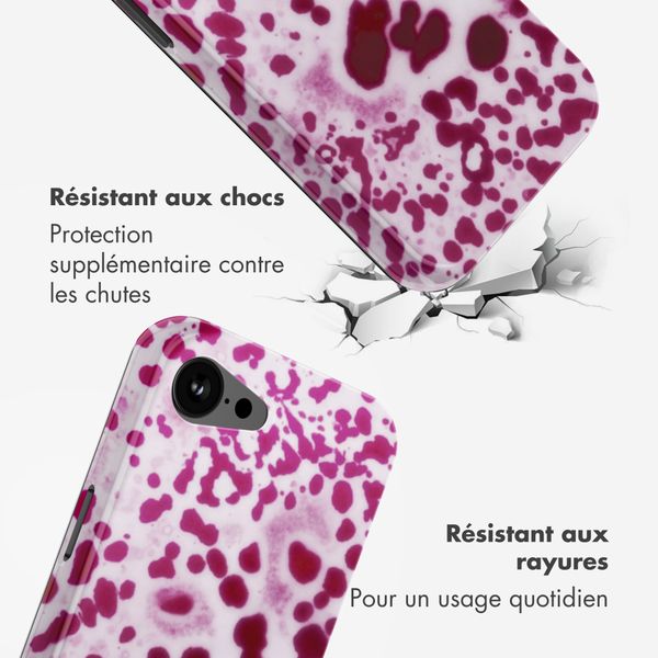 Selencia Coque arrière Vivid Apple iPhone 17e / 16e - Cosmic Orchid