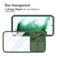 imoshion Coque arrière Camslider Samsung Galaxy A54 (5G) - Vert foncé