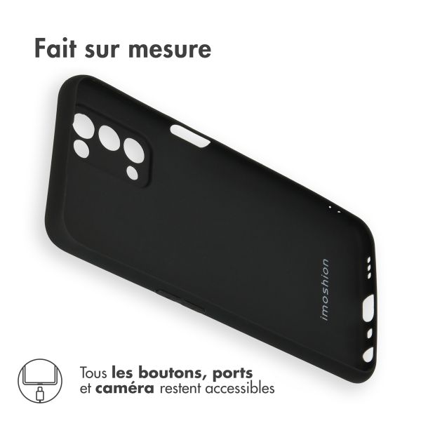 imoshion Coque Couleur Oppo A74 (5G) / A54 (5G) - Noir