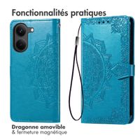 imoshion Etui de télephone Mandala Xiaomi Poco X8 Pro - Turquoise