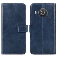 imoshion Étui de téléphone portefeuille Luxe Nokia X10 / X20 - Bleu foncé