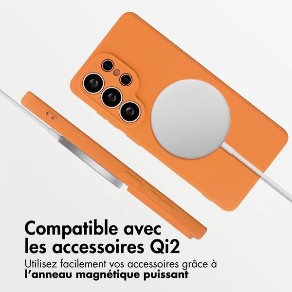 imoshion Coque Couleur avec MagSafe Samsung Galaxy S26 Ultra - Orange