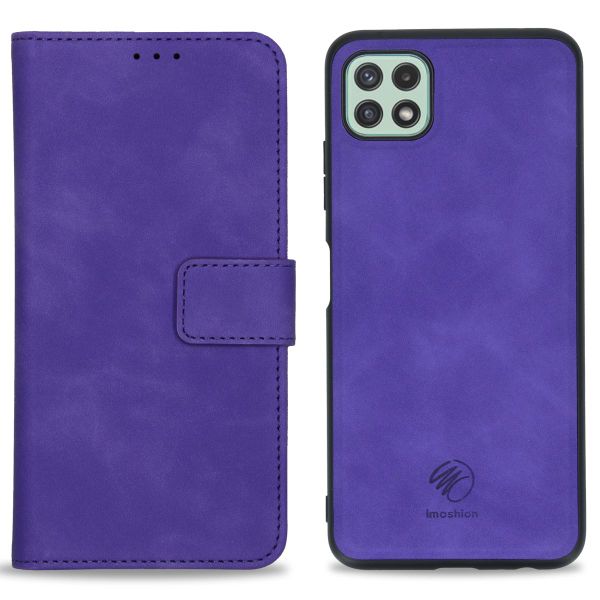 imoshion Etui de téléphone 2-en-1 amovible Galaxy A22 (5G) - Violet