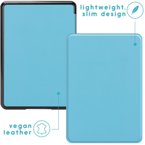 imoshion ﻿Slim Hard Sleepcover Kindle Paperwhite 4 - Bleu clair