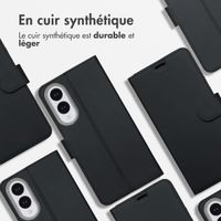 Accezz Étui de télephone Wallet Samsung Galaxy S25 Edge - Noir