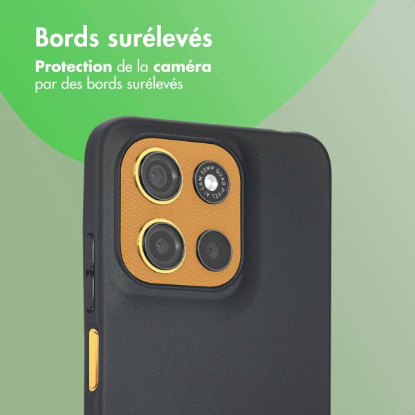 imoshion Coque Couleur Motorola Moto G15 / G15 Power - Noir