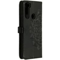 Etui de téléphone portefeuille Mandala Xiaomi Redmi Note 8T