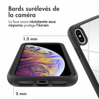 imoshion Coque 360° Full Protective iPhone Xs / X - Noir