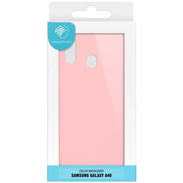 imoshion Coque Couleur Samsung Galaxy A40 - Rose