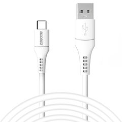 Accezz Câble USB-C vers USB - 2 mètres - Blanc