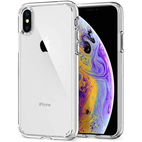 Spigen Coque Ultra Hybrid iPhone Xs / X - Transparent