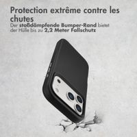 Accezz Coque Tough avec MagSafe Apple iPhone 17 Pro Max - Noir