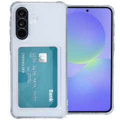 imoshion Coque silicone avec porte-cartes Samsung Galaxy A37 (5G) - Transparent