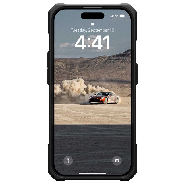 UAG Coque Monarch iPhone 15 Pro - Carbon Fiber