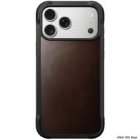 Nomad Coque Rugged Horween Leather Apple iPhone 17 Pro Max - Rustic Brown