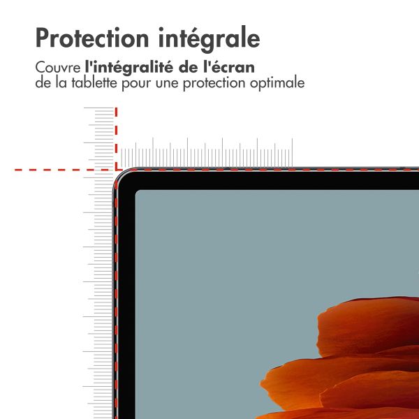 imoshion Protection d'écran en verre trempé Samsung Galaxy Tab S10 Plus / Tab S9 FE Plus / Tab S9 Plus / S8 Plus / S7 Plus / Tab S7 FE 5G - Transparent