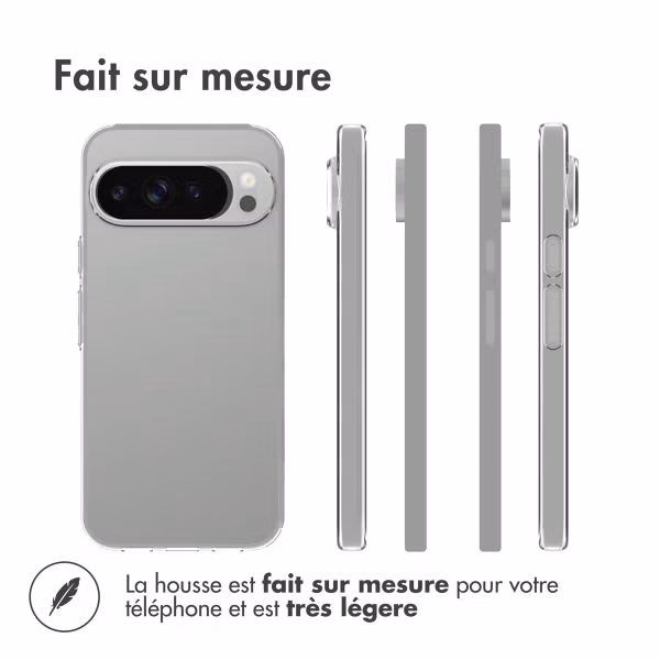 Accezz Coque Clear Google Pixel 10 Pro XL - Transparent