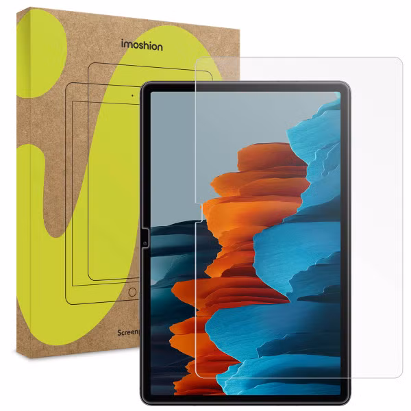 imoshion Protection d'écran en verre trempé Samsung Galaxy Tab S10 Plus / Tab S9 FE Plus / Tab S9 Plus / S8 Plus / S7 Plus / Tab S7 FE 5G